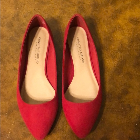 Christian Siriano Shoes - Christian Siriano Red Flats
